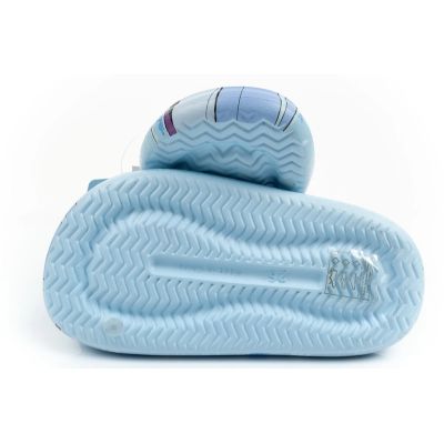 9. Leomil buty klapki dla dziewczynki Frozen Kraina Lodu lekkie bajkowe