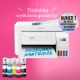 10. Epson EcoTank L5316 WiFi - wielofunkcyjna drukarka A4 z łącznością Wi-Fi i stałym zasilaniem w atrament