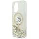 6. Etui Hello Kitty Liquid Glitter Fever MagSafe na iPhone 16 - złote