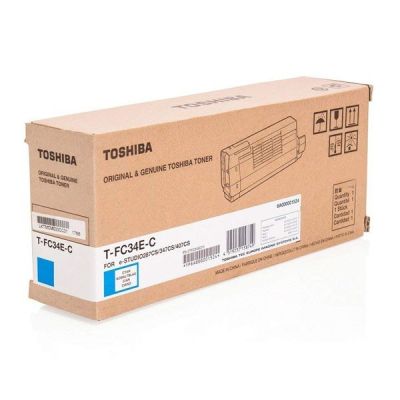 2. Toshiba T-FC34EC Toner Cyan niebieski
