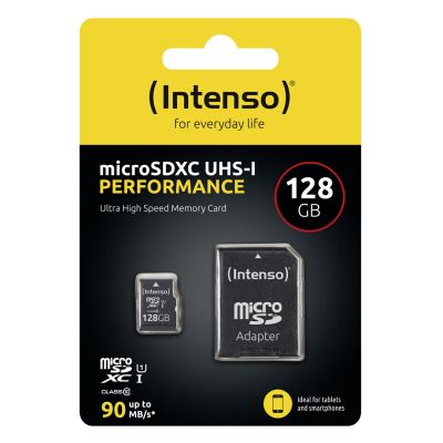 3. Intenso 3424491 pamięć flash 128 GB MicroSD UHS-I Klasa 10