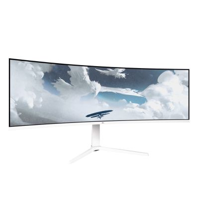 3. Arozzi Nova 49” Curved monitor komputerowy 124,5 cm (49") 5120 x 1440 px Dual QHD LED Biały