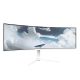 3. Arozzi Nova 49” Curved monitor komputerowy 124,5 cm (49") 5120 x 1440 px Dual QHD LED Biały