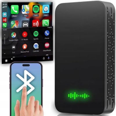 8. Carlinkit Adapter 5.0 2Air Bezprzewodowy Carplay Android Auto Carlink 5 czarny