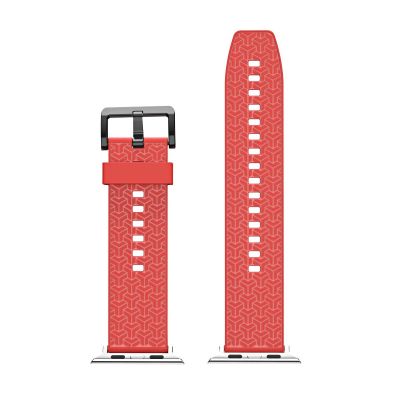 7. Pasek bransoleta do zegarka Watch Strap Y opaska do Apple Watch 42 / 44 / 45 mm - czerwony