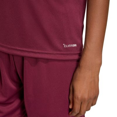 8. Koszulka dla dzieci adidas Entrada 26 Jersey bordowa JZ2530