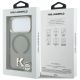 8. Etui Karl Lagerfeld IML K Head Logo MagSafe na iPhone 17 Pro - czarne