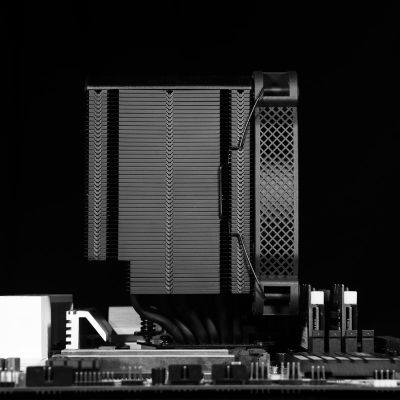 11. Jonsbo HX6250 Procesor Radiator 14 cm Czarny 1 szt.