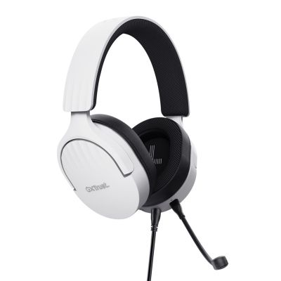12. Słuchawki TRUST GXT489W FAYZO HEADSET WHT (25210)