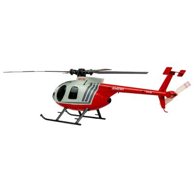 4. Helikopter RC Amewi MD500 Li-Po Bateria 350mAh srebrny/czerwony