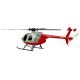 4. Helikopter RC Amewi MD500 Li-Po Bateria 350mAh srebrny/czerwony