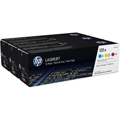 12. TONER CARTRIDGE 131A C/Y/M/TRIPLE PACK