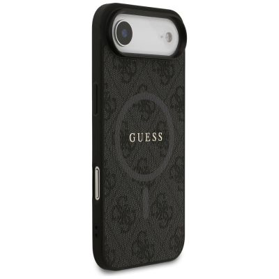 4. Etui Guess 4G Ring Classic Logo MagSafe do iPhone 17 Air - czarne