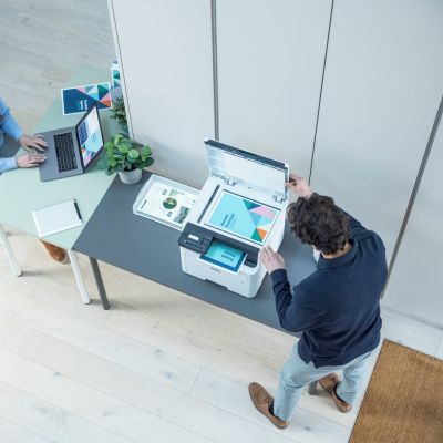 2. Drukarka LED Brother DCPL3520CDWRE1 A4, 2400 x 600 DPI, 18 stron/min, Wi-Fi