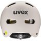 3. Kask rowerowy dziecięcy UVEX Kid 4 Style MIPS, warm grey matt
