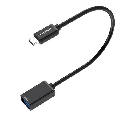 Adapter Wozinsky WOTGY1S USB-C 3.0 (męski) - USB-A 3.0 (żeński) OTG - czarny