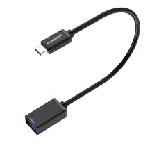 Adapter Wozinsky WOTGY1S USB-C 3.0 (męski) - USB-A 3.0 (żeński) OTG - czarny