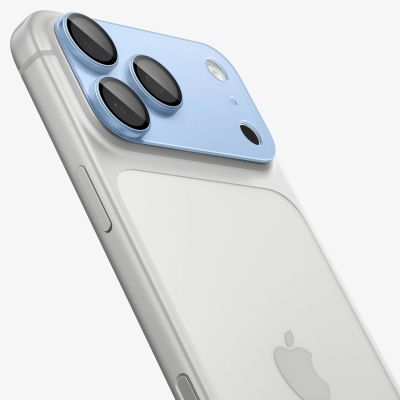 3. Szkło hartowane na aparat Spigen Optik Pro XL GLAS.TR EZ FIT na iPhone 18 Pro Max - jasnoniebieskie