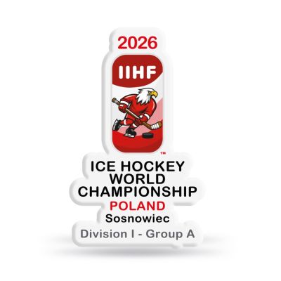 2. Magnes akrylowy IIHF MŚ IA Sosnowiec 2026
