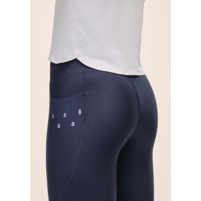 3. Legginsy treningowe damskie CASALL Pure Pocket High Waist Tights kolor niebieski