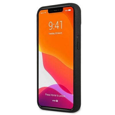 5. Etui Ferrari On Track Real Carbon na iPhone 13 mini - czarne