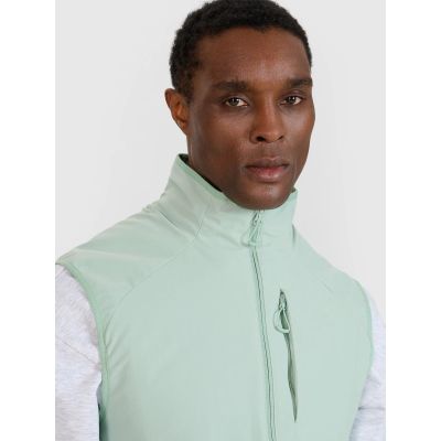 2. Bezrękawnik ze stójką męski 4F 4FWSS25TVJAM194-47S