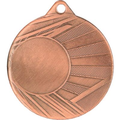 2. MEDAL Z MIEJSCEM NA WKLEJKĘ BRĄZOWY ŚR 50mm