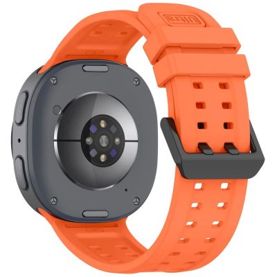 2. Pasek Tech-Protect Silicone Air na Samsung Galaxy Watch 40 / 44 / 46 mm - pomarańczowy