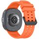 2. Pasek Tech-Protect Silicone Air na Samsung Galaxy Watch 40 / 44 / 46 mm - pomarańczowy