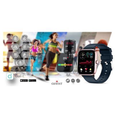 4. Smartwatch Giewont Różowo-Granatowy GW230-5