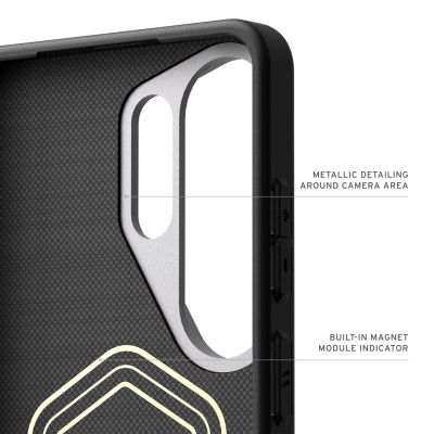 7. UAG Fibr Armr Magnet - etui z wbudowanym modułem magnetycznym do Samsung Galaxy S26 Ultra (black/bronze)