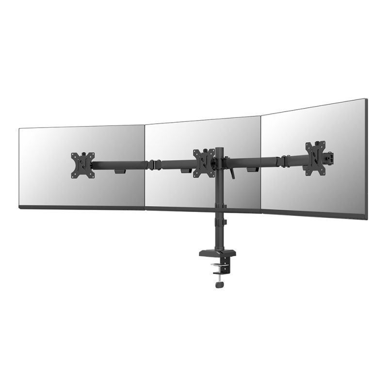 Uchwyt biurkowy do 3 monitorów 10-27" NEOMOUNTS DS60-600BL3
