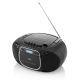 6. Radioodtwarzacz JVC RC-E561B-DAB Boombox black
