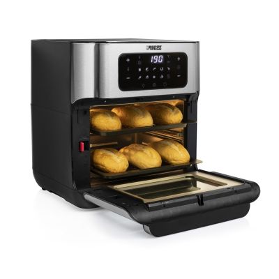 37. Frytkownica Princess 182065 autonomiczna 10 l 1500 W na gorące powietrze Srebrny