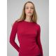 5. Longsleeve slim z prążkowanej dzianiny damski 4F 4FRAW25TLONF656-53S
