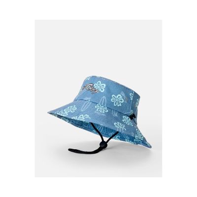 5. Kapelusz chłopięcy RIP CURL Combo Mid Brim Hat - Boy niebieski