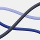 14. Kabel Baseus CAJY000705 USB-C - USB-C PD QC 100W 5A 480Mb/s 2m - fioletowy