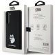 8. Etui Karl Lagerfeld Silicone Choupette Metal Pin na Samsung Galaxy S24+ - czarne