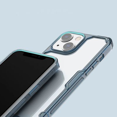 15. Nillkin Nature Pro etui iPhone 14 Plus pancerna obudowa pokrowiec niebieski