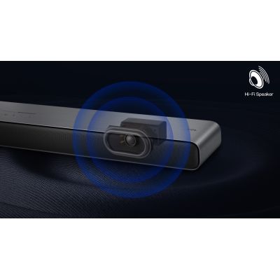 12. Soundbar TCL S55HE 2.1 kan. 220W Bluetooth 5.2 Dolby Atmos Tytanowy