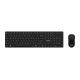 MSI FORGE K210 WIRELESS COMBO klawiatura Dołączona myszka Dom/Biuro USB Czarny