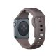 8. Pasek 3mk Silicone Watch Strap na Apple Watch 38/40/41 mm - ciemnoszary