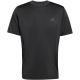 2. Koszulka męska adidas Tech Essentials Workout 3-Stripes czarna KQ7485