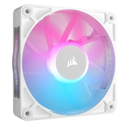 2. Corsair iCUE LINK RX120 RGB Obudowa komputera Wentylator 12 cm Biały 1 szt.