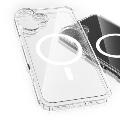 4. Etui 3mk Armor MagCase na iPhone 16 - przezroczyste