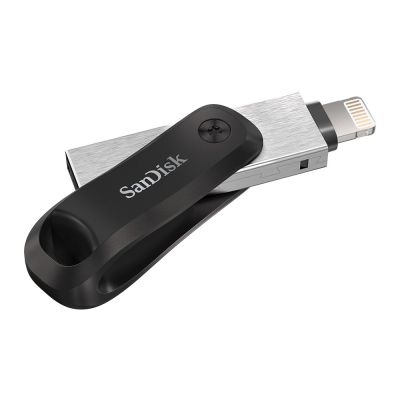 3. Pendrive SanDisk iXpand GO SDIX60N-256G-GN6NE (256GB; Lightning, USB 3.0; kolor srebrny)