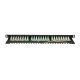 3. Patch panel Extralink EX.9663 (0.5U; kat. 6; 24xRJ-45)