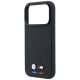 6. Etui BMW M Quadrille Kevlar Tricolor & Metal Logo MagSafe na iPhone 17 Pro / 18 Pro - czarne
