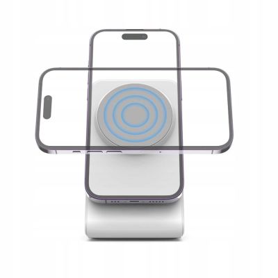 6. Ładowarka bezprzewodowa Tech-Protect QI15W-A38 MagSafe - biała