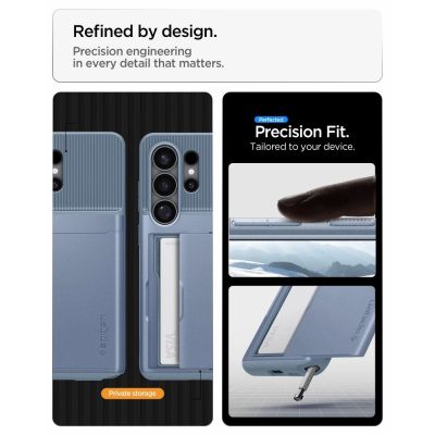 9. Etui Spigen Slim Armor CS na Samsung Galaxy S26 Ultra - niebieskie